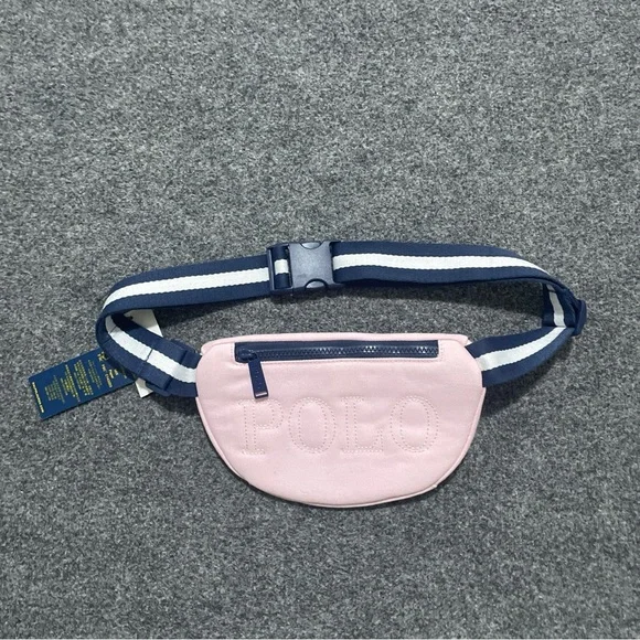Polo Ralph Lauren Fanny pack pink canvas - Picture 5 of 7